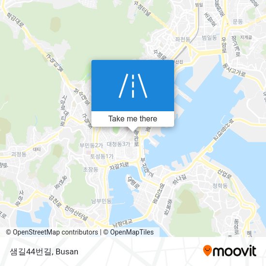샘길44번길 map