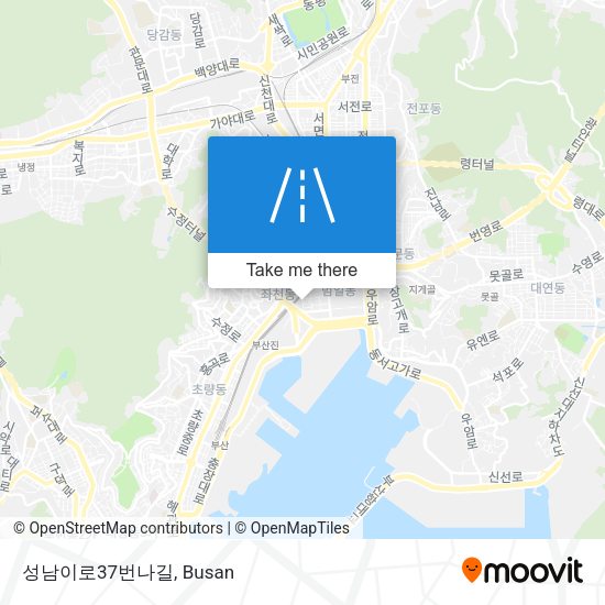 성남이로37번나길 map