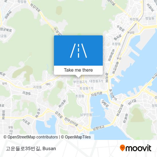 고운들로35번길 map