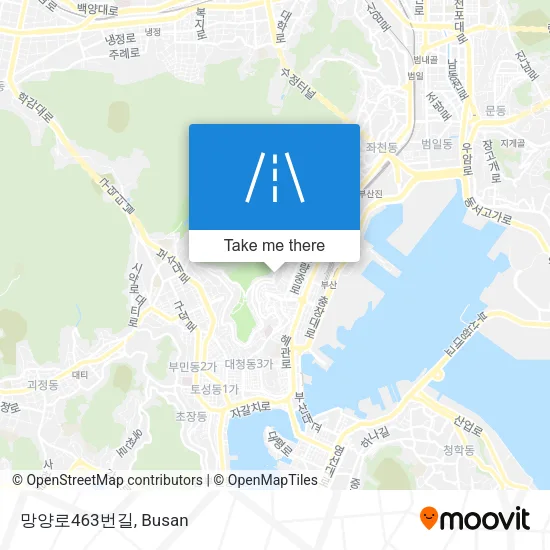 망양로463번길 map