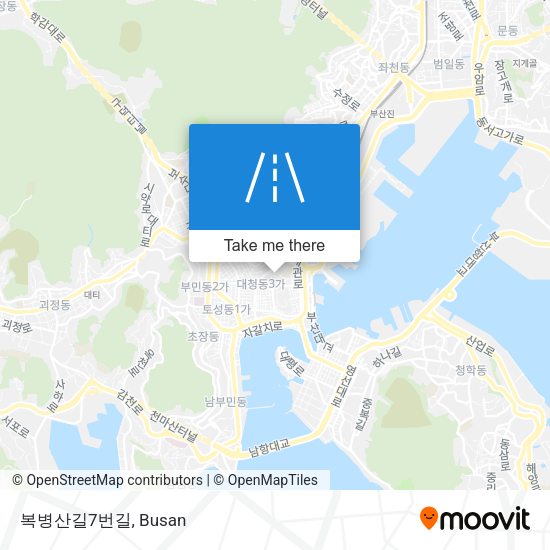 복병산길7번길 map