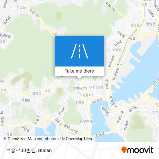 부용로38번길 map