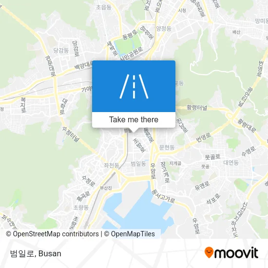 범일로 map