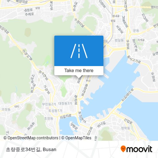 초량중로34번길 map