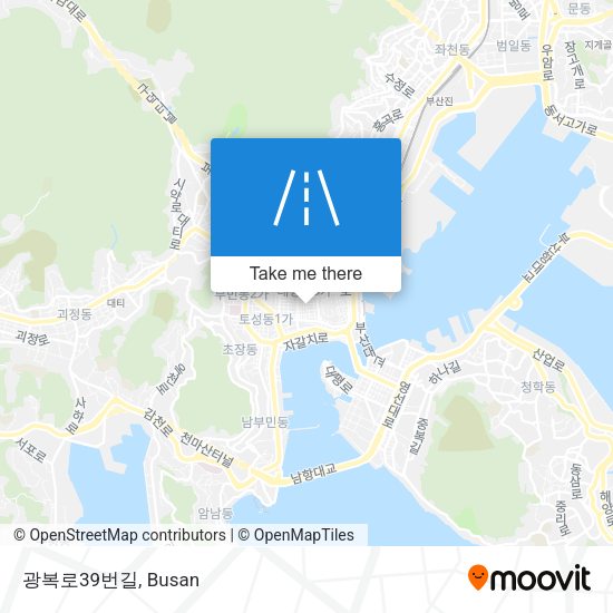 광복로39번길 map