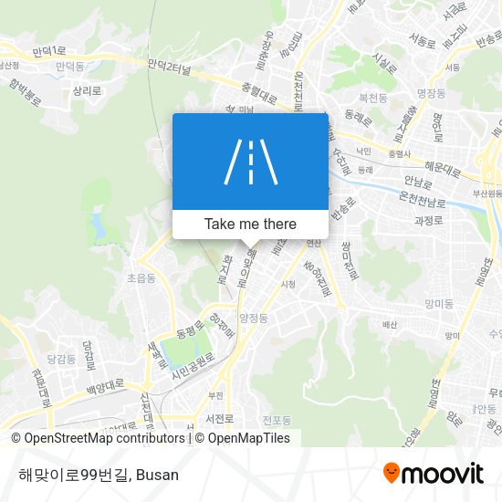 해맞이로99번길 map