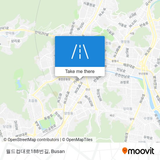 월드컵대로188번길 map