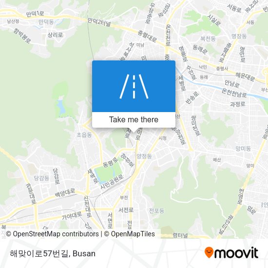 해맞이로57번길 map