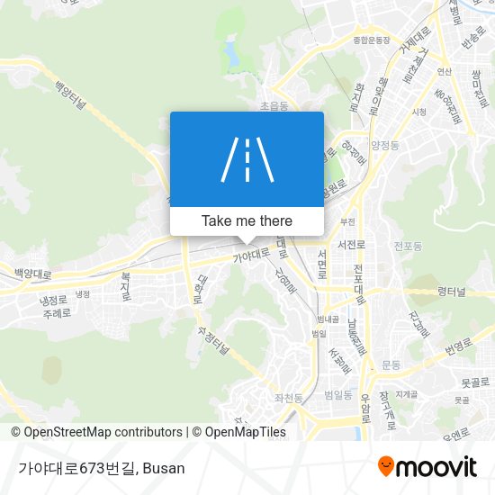 가야대로673번길 map