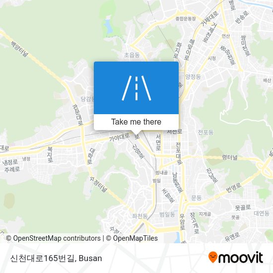 신천대로165번길 map