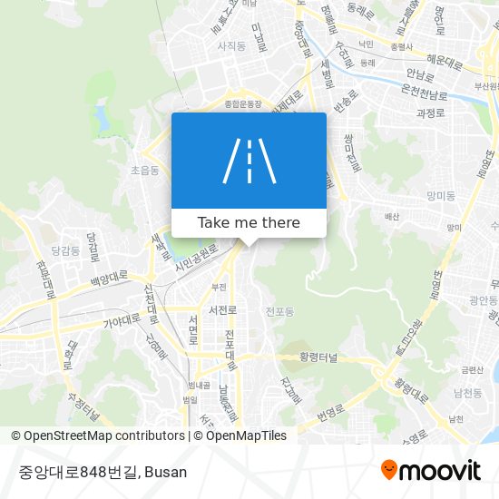 중앙대로848번길 map