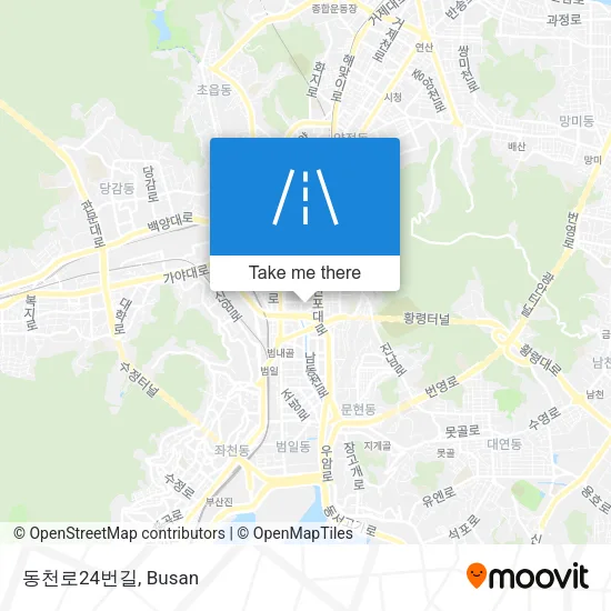 동천로24번길 map