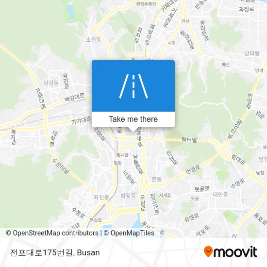 전포대로175번길 map