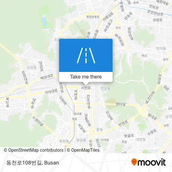 동천로108번길 map