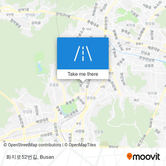 화지로52번길 map