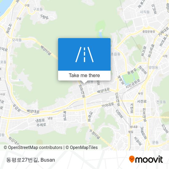 동평로27번길 map