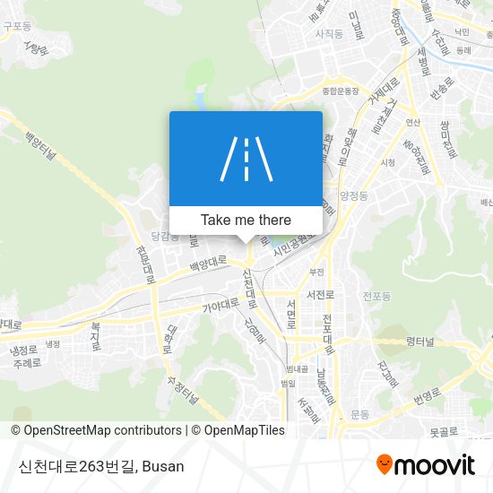 신천대로263번길 map