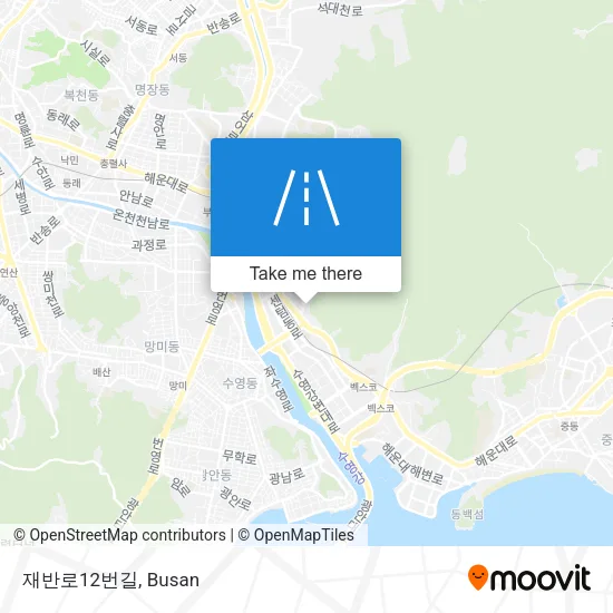 재반로12번길 map