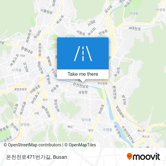 온천천로471번가길 map