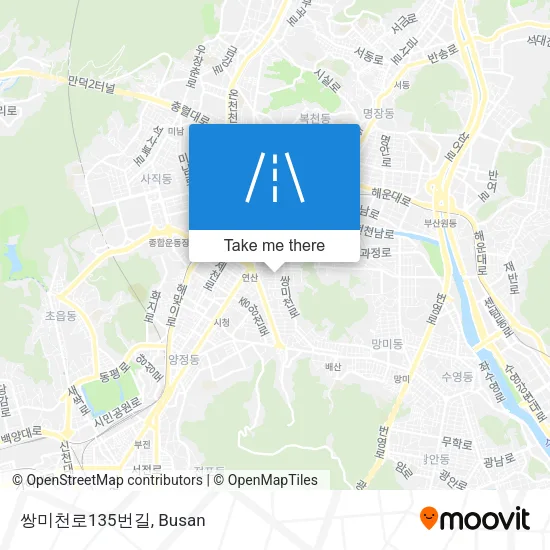 쌍미천로135번길 map
