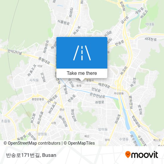 반송로171번길 map
