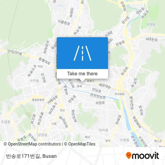 반송로171번길 map