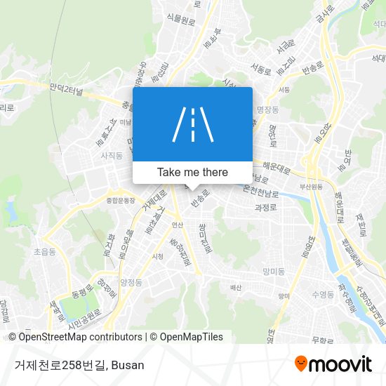 거제천로258번길 map