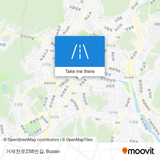 거제천로258번길 map