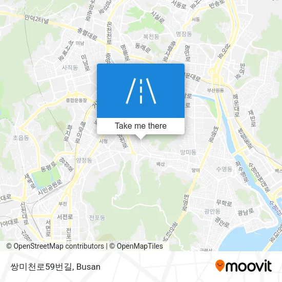 쌍미천로59번길 map