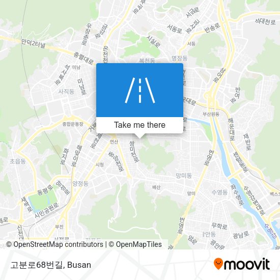 고분로68번길 map
