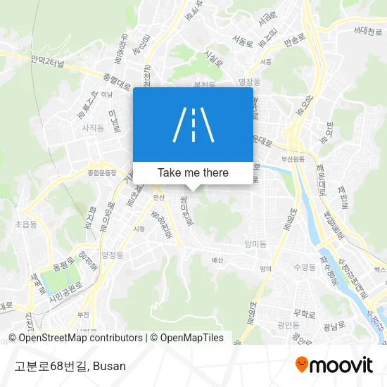 고분로68번길 map