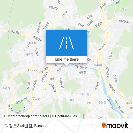 과정로344번길 map