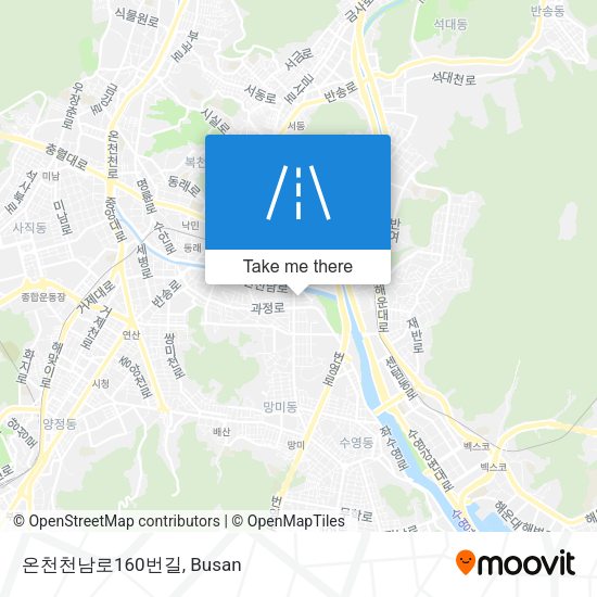 온천천남로160번길 map