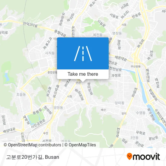 고분로20번가길 map