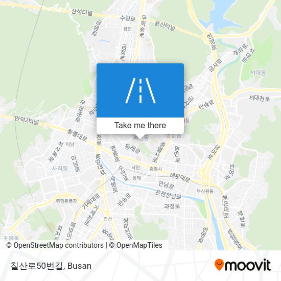 칠산로50번길 map
