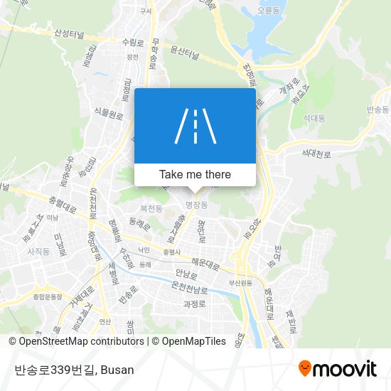 반송로339번길 map