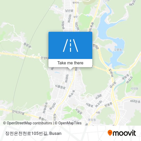 장전온천천로105번길 map