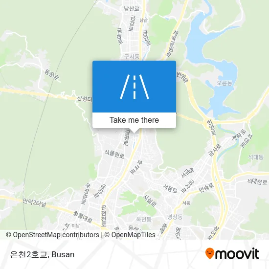 온천2호교 map