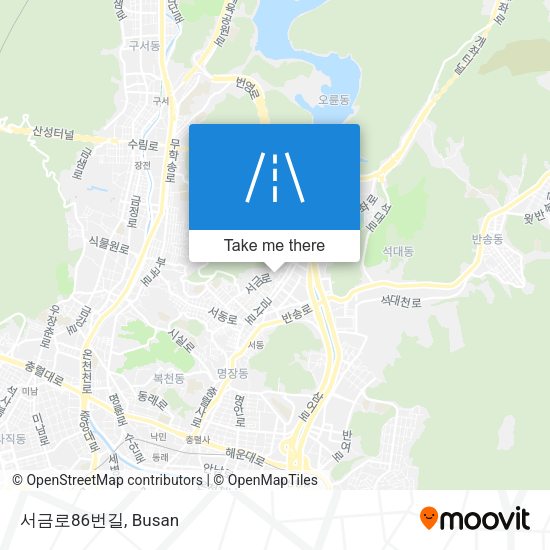 서금로86번길 map