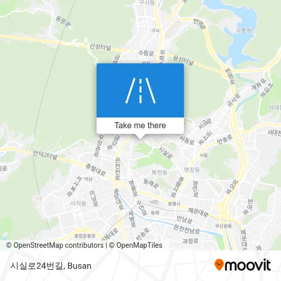 시실로24번길 map