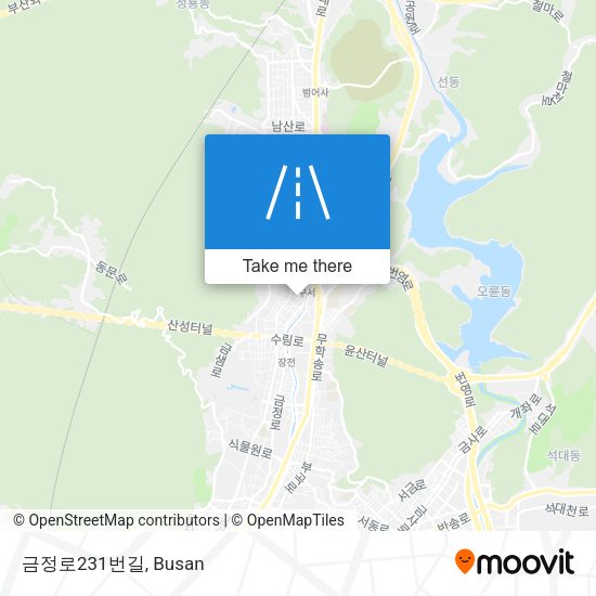 금정로231번길 map