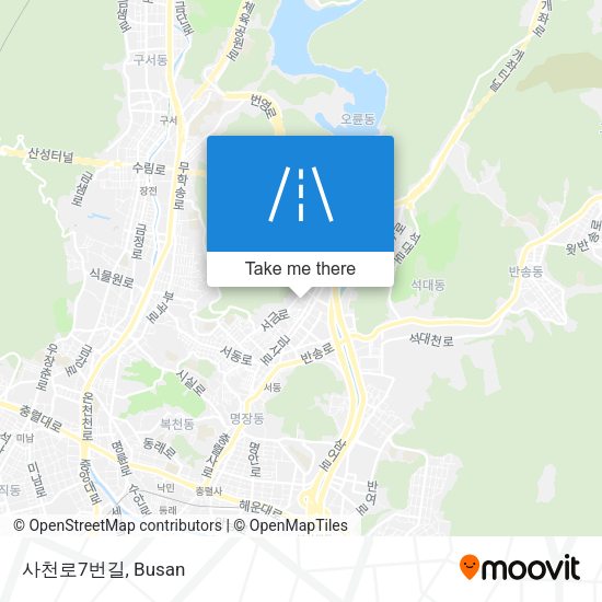 사천로7번길 map