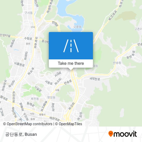 공단동로 map