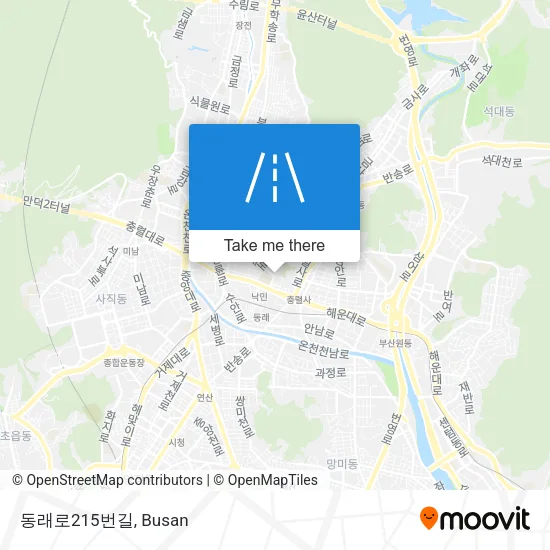동래로215번길 map