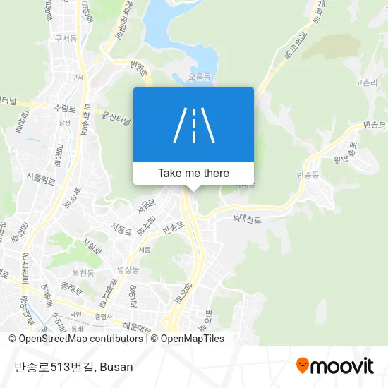 반송로513번길 map