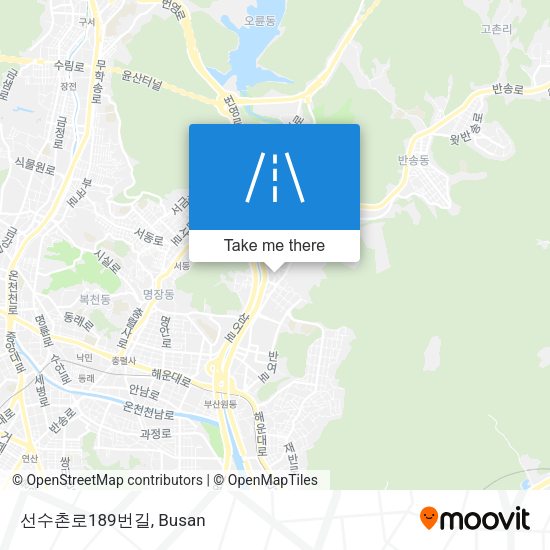 선수촌로189번길 map