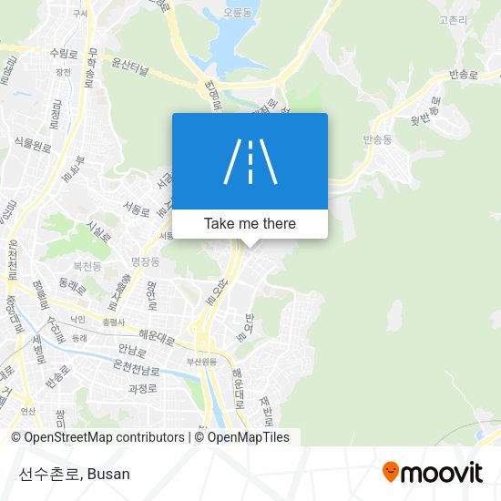 선수촌로 map