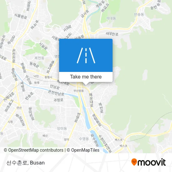 선수촌로 map