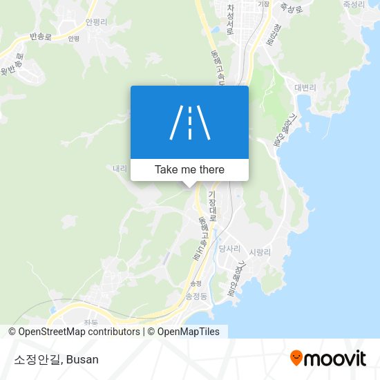 소정안길 map