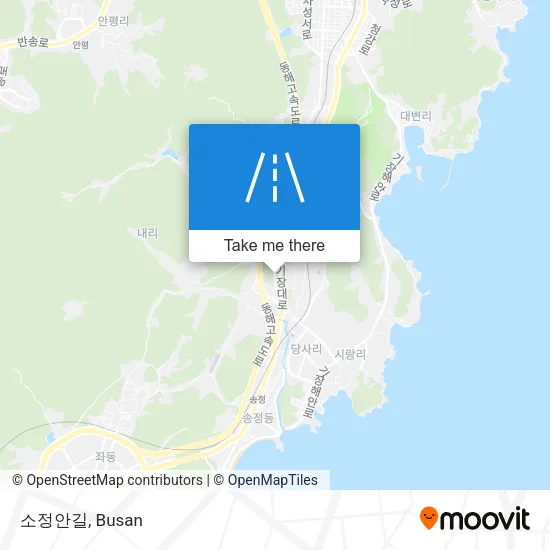 소정안길 map